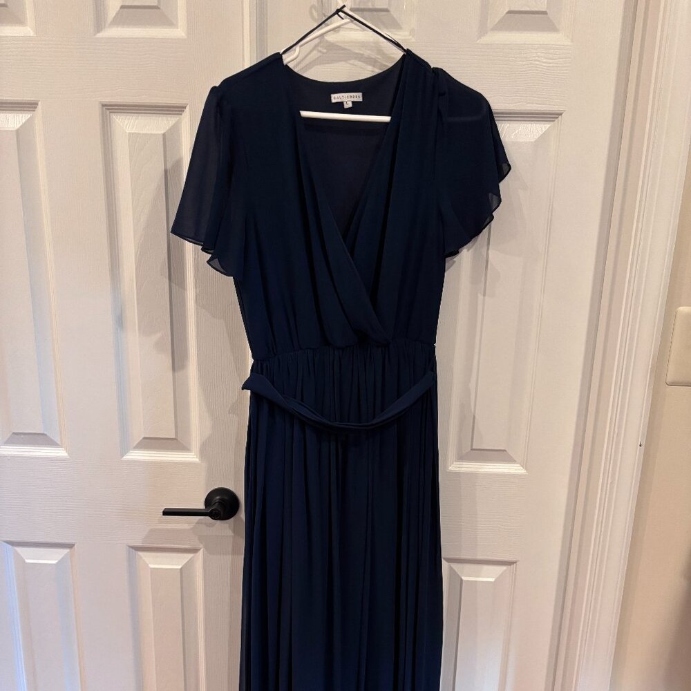 Baltic Born Navy Blue Maxi Dress Size L